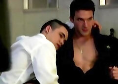 Pornstar Trystan Bull naked posing