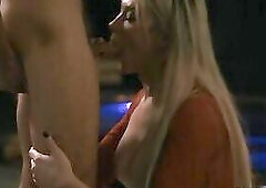 Busty blonde ts superstar Aubrey Kate analed husbands asshole