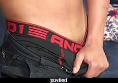 Strung Up Tatted Jock David Villa Wanks