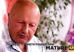 Old Man Cheers Waiter Up Allowing Him To Sneak Into His Wife