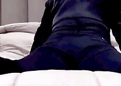 Amateur bear, close up, big cock cumshot