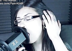Loud and Intensive Ear Licking ASMR w/ Piper ASMR