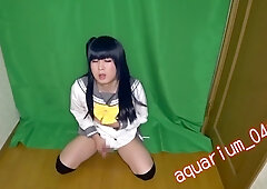 AQA Costume Play Masturbation5