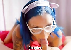 Un movie scene para vaciarte las pelotas. Aprende a masturbarte con Steff (SUBTITULADO)