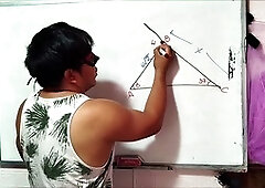 Chinese students getting taught the ropes of sex by their muscular teacher Azaghal