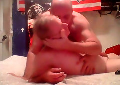 Three daddies sucking each other