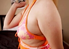 Hotwife, pov oral, hot blonde