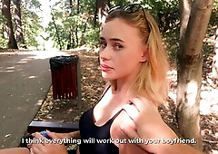 I Sucked a Stranger’s Large Ramrod in the Park Risky Outdoor Sex