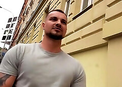 Czech Hunter 749: I Met This Beefed-up Dude Right In The Streets