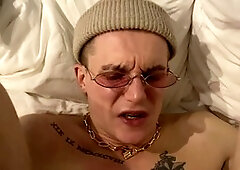 Cash for first anal pounding with a hung stud