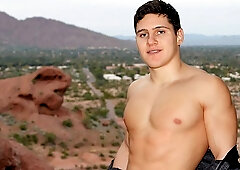 Man Utd fan Brett Cady masturbates in a scenic spot