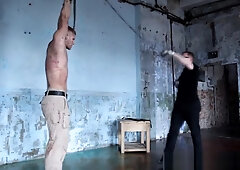 whipping sexy guy