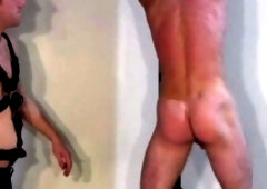 Sub Groans In Between Lashes On The Cross