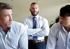 Gay double assfucking