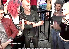 After party, old man young, erotic massage