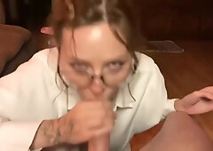 Pov Fetish Of My Teacher. She Loves Cigarettes And Big Cocks (with Subs) With Victoria Adams