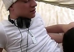 Hottest male pornstar in fabulous str8, blowjob homo sex scene