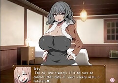 Hermaphrodite alchemist Tris in a heated encounter with an ebony MILF