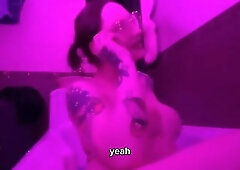 Russian Trans Hotty In the Shower