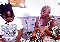 Presenter drilled a large butt popular Naija pornstar