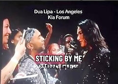 Dua Lipa Butt Scene  in Dua Lipa Sexy In Radical Optimism Tour