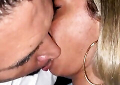 CUCKOLD WIFE FINDS A FAN AND HAS VERY HAWT AMATEUR SEX WITH A LOT OF RUBBING AND ORAL SEX IN FRONT OF EVERYBODY IN PUBLIC