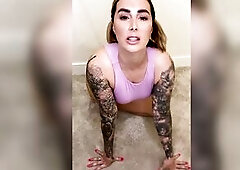 Get Your Face In My Butt And Begin Licking