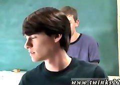 The two jaw-dropping twinks are in the classroom