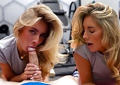 Bonnie Blue Gets A Gym Membership And A Creampie