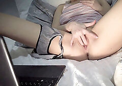 Soles, close up pussy, socks feet