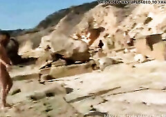 Nudist Gal Caught Accidental Erection From Chap at Undressed Beac