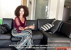 I knew this MARRIED BLACK teacher was bored of her SPOUSE... I gave her the COARSE SCREW that babe craved
