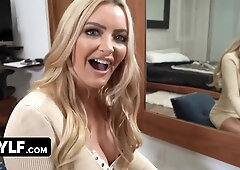 Linzee Ryder's Massive Jugs and Big Ass Get a Messy Cumshot