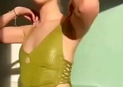 Melina Celine undresses