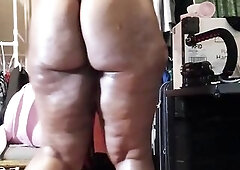 Thick large butt tatted angel made a large shlong cum twice and gets a large facial