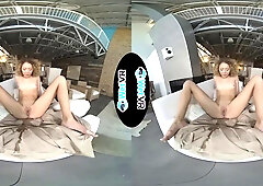 WETVR - Allie Addison Fucks Horny Landlord To Pay VR Rent