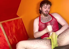 Drooling Gooner Cums Handsfree With Piss, Sounding & Dildos Goonersunny