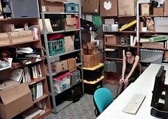 Sexy thief Eden Sin got punished for stealing