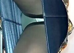 BlueGirl70 Plain Stockings Upskirt