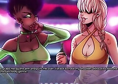 In this game e are a weak boy used by futanari and must survive their addictive cum that brainwashes men into being yielding.