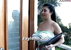 Hot sweetheart gets bazookas jizz flow after riding a massive weenie hard