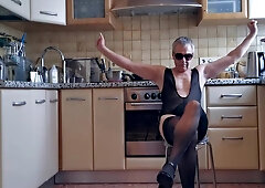 A Cross Dresser Sluts Morning Breakfast Routine - Behind The Scenes