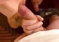 Banged against his Open Motel Window