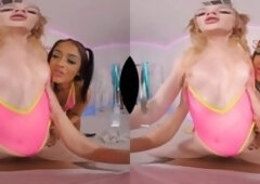 Threesome bgg, threesome vr, ass smacking