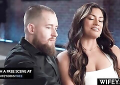 WIFEY Beautiful Hotwife Karina Valentina Gets Drilled Hard Whilst Hubby Watches