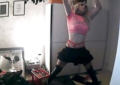 Handcuff Self Servitude with Breathplay