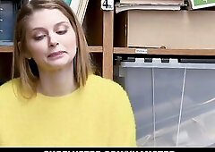 ShopLyfter - LP Officer Screws Breasty Blond Teen