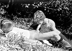 Strange worship with horny Kip Knoll and Frank