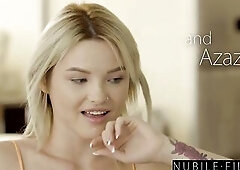 Hot Blond Azazai Has A Carnal Threeway After Some Sex Tool Play - S36:E23