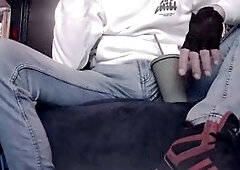 First-time solo German adventure with a penis ring